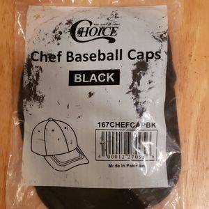 Black baseball cap